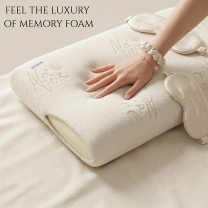 Keshim Slim Memory Foam Pillow – Soft, Breathable & Pressure-Relieving - Image 5 - Keshim