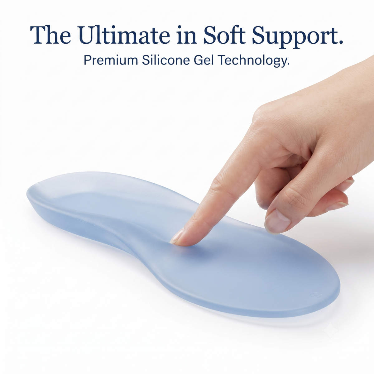 KESHIM Gel Insoles for Men & Women with Arch Support | Soft Cushioning Shoe Inserts for Comfort, Shock Absorption & Pressure Relief | Ergonomic Full Length Insoles for Walking, Running & Daily Use