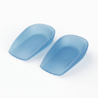 KESHIM Gel Heel Cushion for Men & Women | Soft Silicone Heel Pads for Comfortable Cushioning & Shock Absorption | Reusable Heel Support Inserts for Walking, Standing & Daily Use (1 Pair)