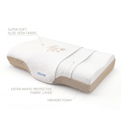 Keshim Cervical Memory Foam Pillow – Neck & Shoulder Support - Image 3 - Keshim