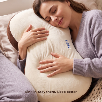 Keshim Memory Foam Cuddle Pillow – Ultra-Soft Velvet Hug Pillow - Image 4 - Keshim