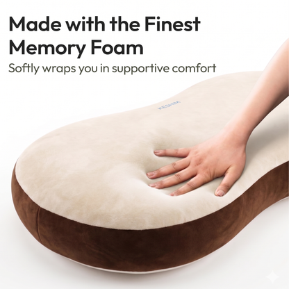 Keshim Memory Foam Cuddle Pillow – Ultra-Soft Velvet Hug Pillow - Image 3 - Keshim