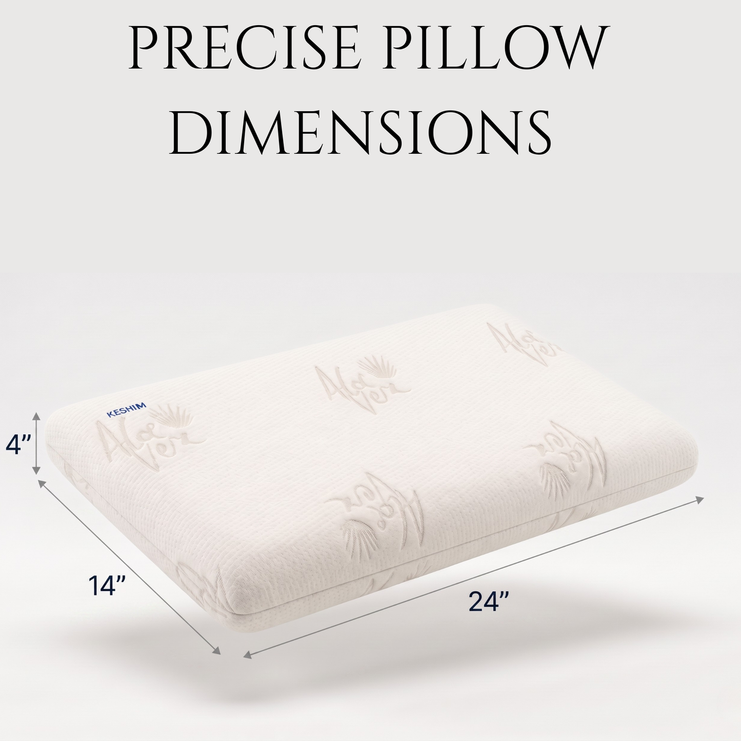 Keshim Memory Foam Pillow – Ergonomic Neck & Shoulder Support - Image 2 - Keshim
