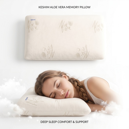 Keshim Memory Foam Pillow – Ergonomic Neck & Shoulder Support - Image 3 - Keshim