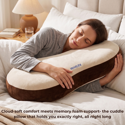 Keshim Memory Foam Cuddle Pillow – Ultra-Soft Velvet Hug Pillow - Image 5 - Keshim