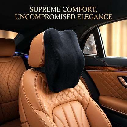 KESHIM Car Headrest Pillow, Memory Foam Neck Support Cushion for Car Seat, Ergonomic Cervical Neck Rest for Driving, Travel & Long Journeys, Comfortable Head and Neck Support