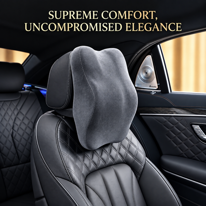 KESHIM Car Headrest Pillow, Memory Foam Neck Support Cushion for Car Seat, Ergonomic Cervical Neck Rest for Driving, Travel & Long Journeys, Comfortable Head and Neck Support