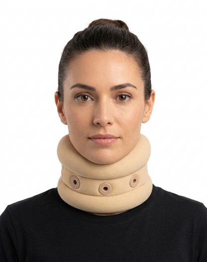 Keshim Soft Cervical Neck Collar for Neck Support & Pain Relief | Adjustable Foam Neck Brace with Breathable Cotton Fabric | Lightweight Support for Cervical Strain, Stiff Neck & Recovery