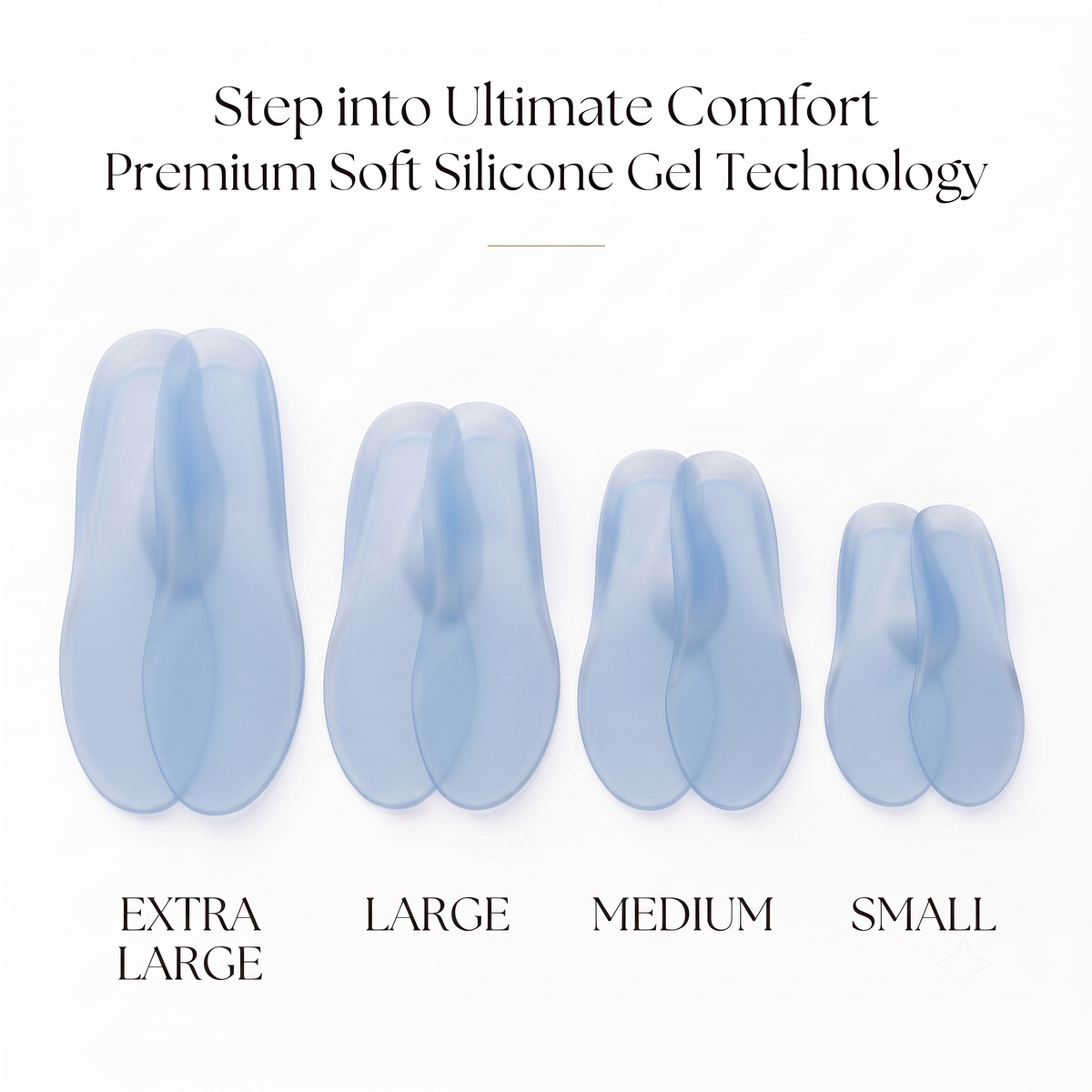 KESHIM Gel Insoles for Men & Women with Arch Support | Soft Cushioning Shoe Inserts for Comfort, Shock Absorption & Pressure Relief | Ergonomic Full Length Insoles for Walking, Running & Daily Use