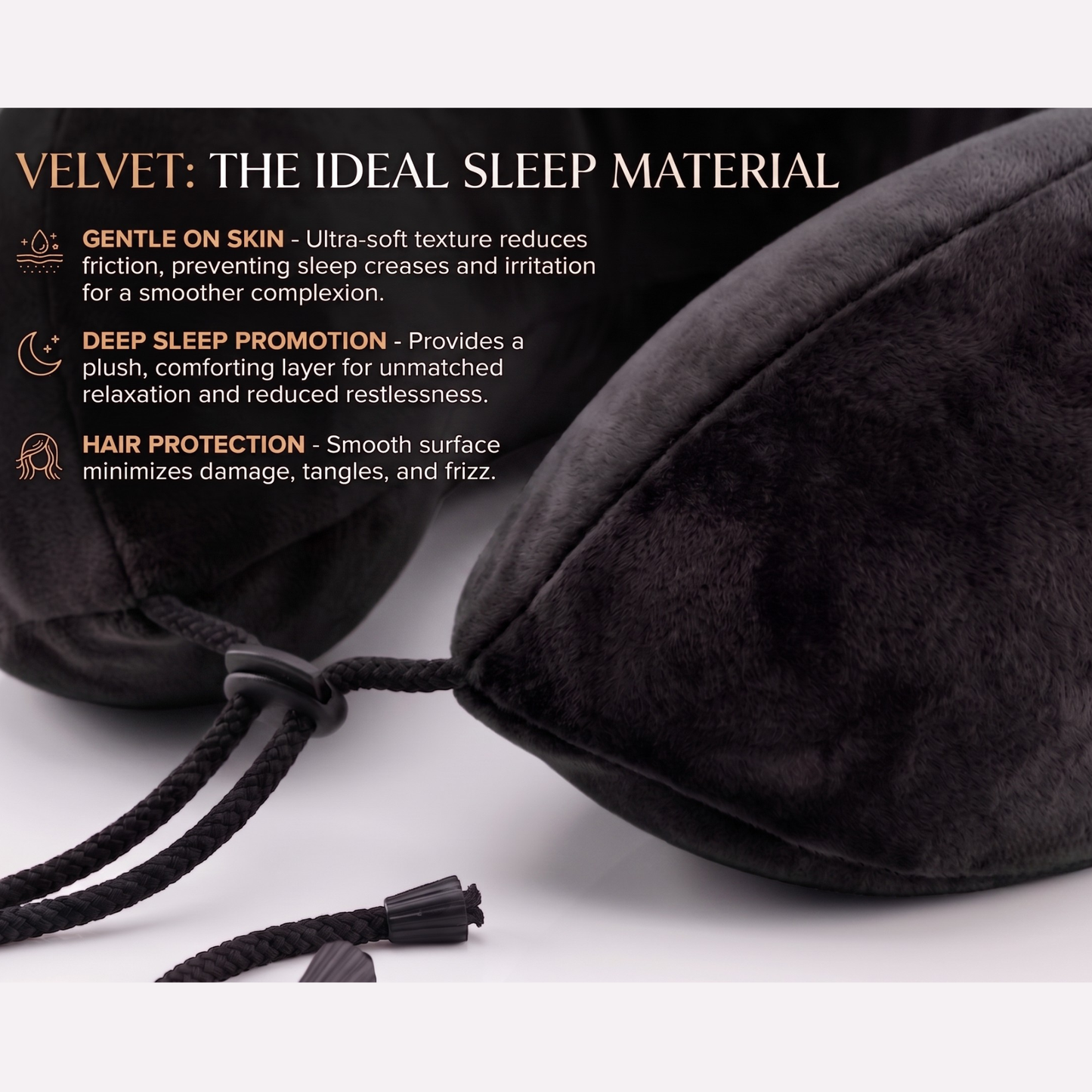 Keshim Memory Foam Travel Neck Pillow for Airplane, Car & Office | Multi-Hump Ergonomic U-Shaped Neck Support Cushion | Premium Velvet Fabric | Adjustable Strap | Soft & Comfortable Cervical Support